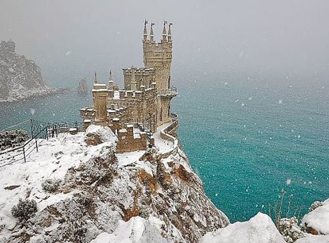 Крым зимой фото