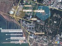 Санаторий «Саки», План территории санатория