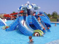 «Аквамарин» Севастополь, горка в бассейне