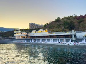 Пляж Изумрудный Ялта Интурист