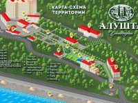 Карта территории сан Алушта